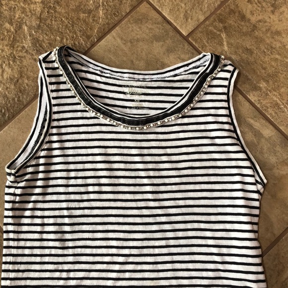 + G.H. BASS & CO. + Striped Tank Top - Picture 3 of 5